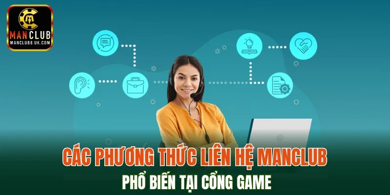 Các phương thức liên hệ MANCLUB phổ biến tại cổng game